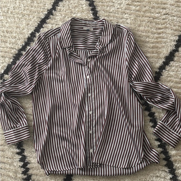 Court & Rowe Crosby Fine Stripe Button-Up - Picture 1 of 5